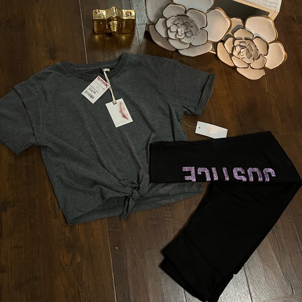 Girl gym matching set